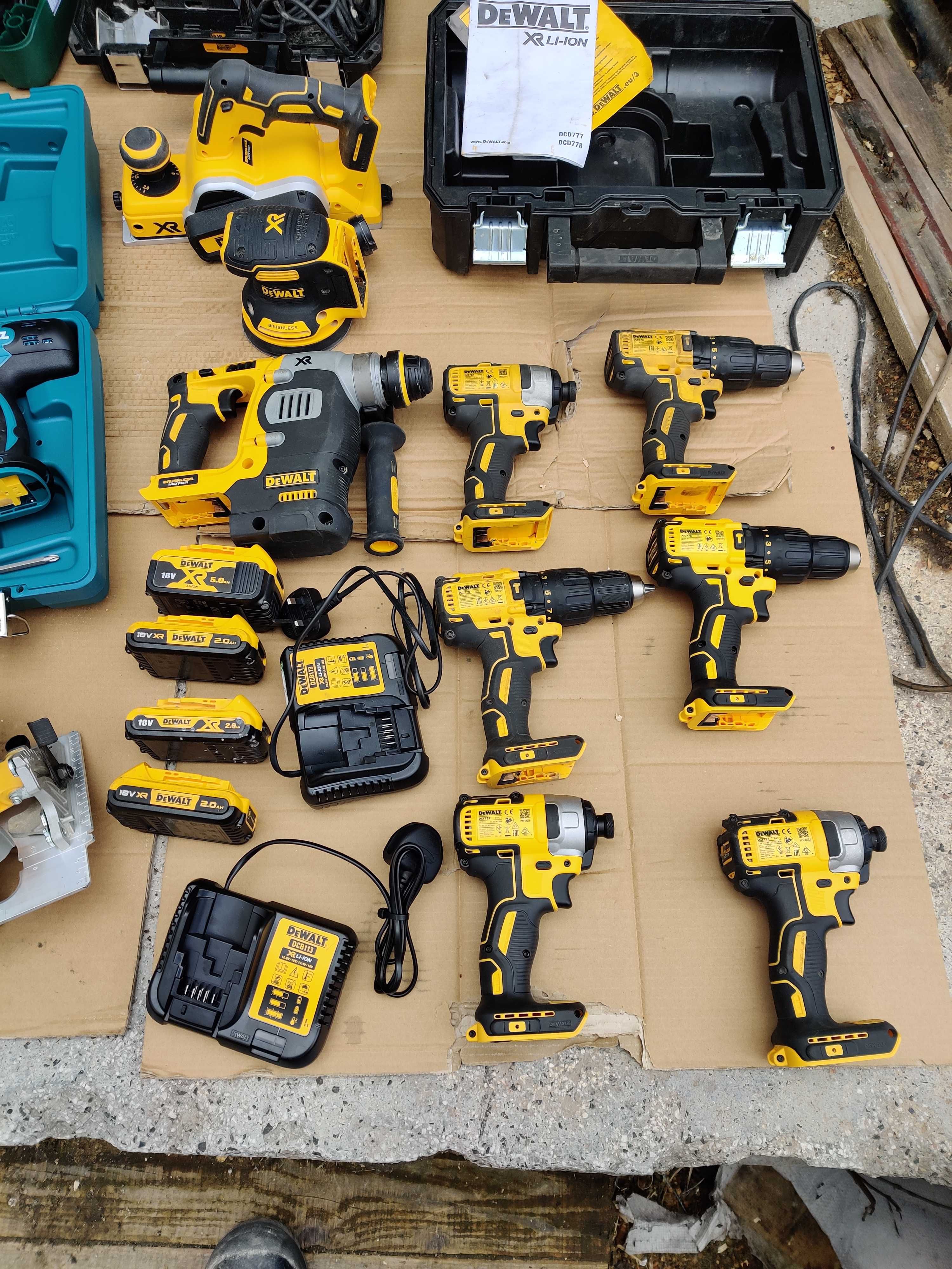 Оригинални инструменти DeWalt и Makita