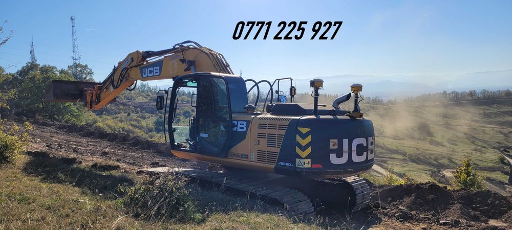 Excavator JCB + 3D Trimble/GPS/Laser,tva inclus!