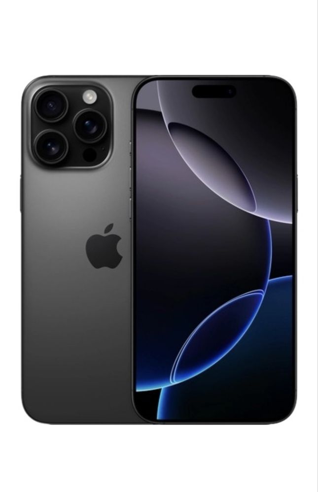 Iphone 16 pro max черного цвета. 256