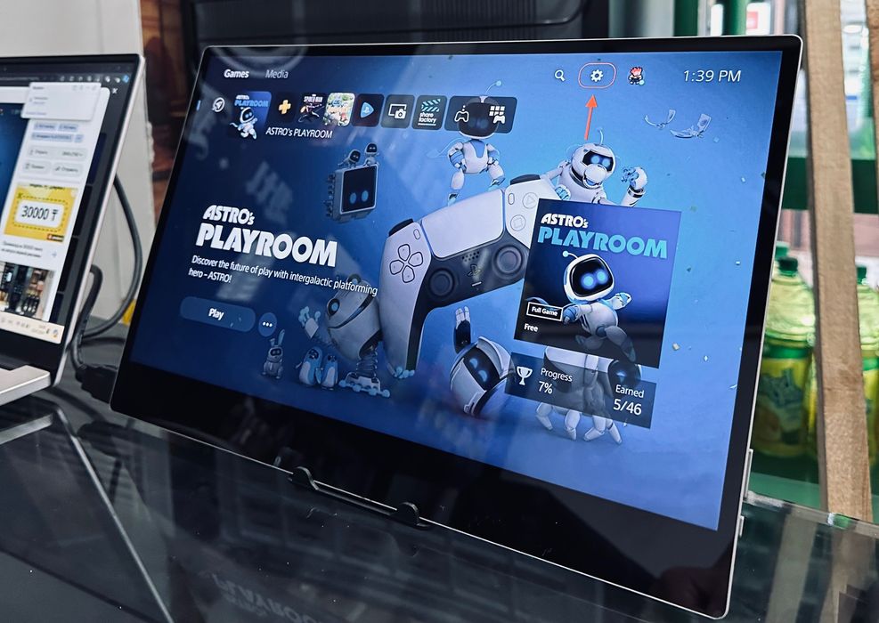 Портативный Монитор,экран для PS5