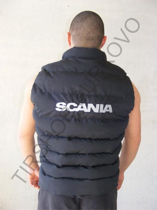Мъжки Елек С Бродирано Лого Mercedes,Scania,MAN,DAF,Volvo,Iveco