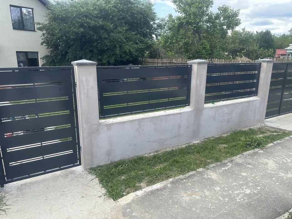 Porti si garduri din tabla decupta
