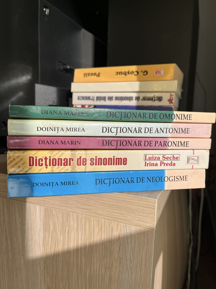 5 dictionare neologisme-sinonime-antonime-omonime-paronime