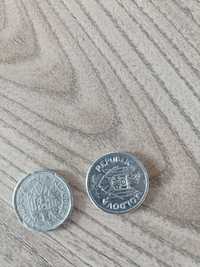 Monede 25 bani din 1993 și 2001