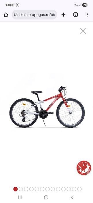 Vând bicicleta Pegas Drumet 24, in stare foarte buna