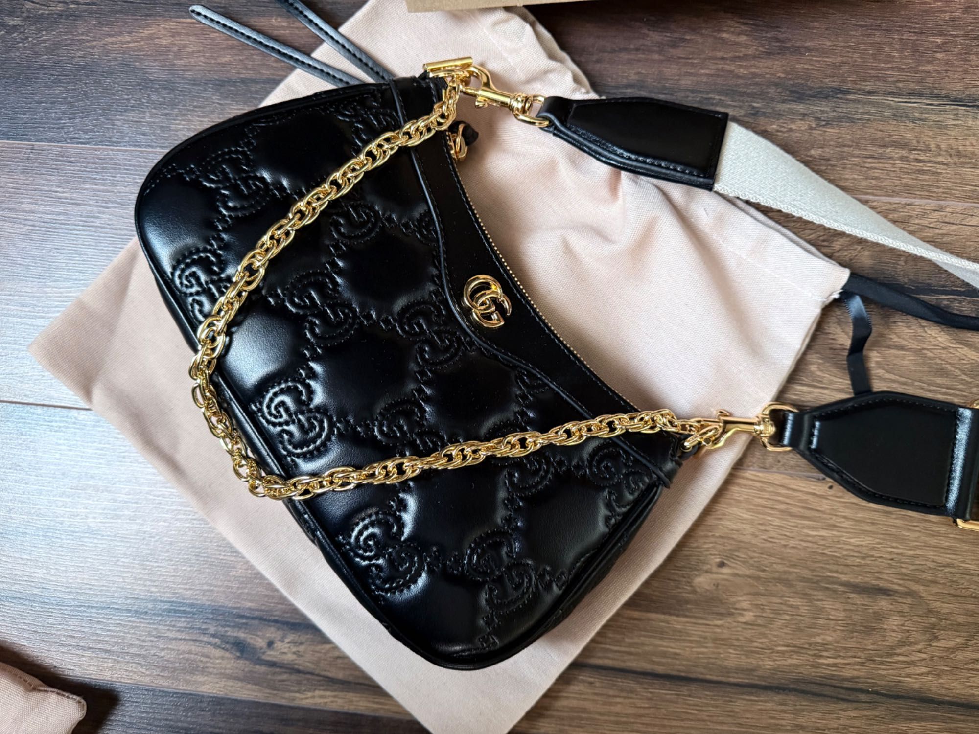 Gucci черна чанта