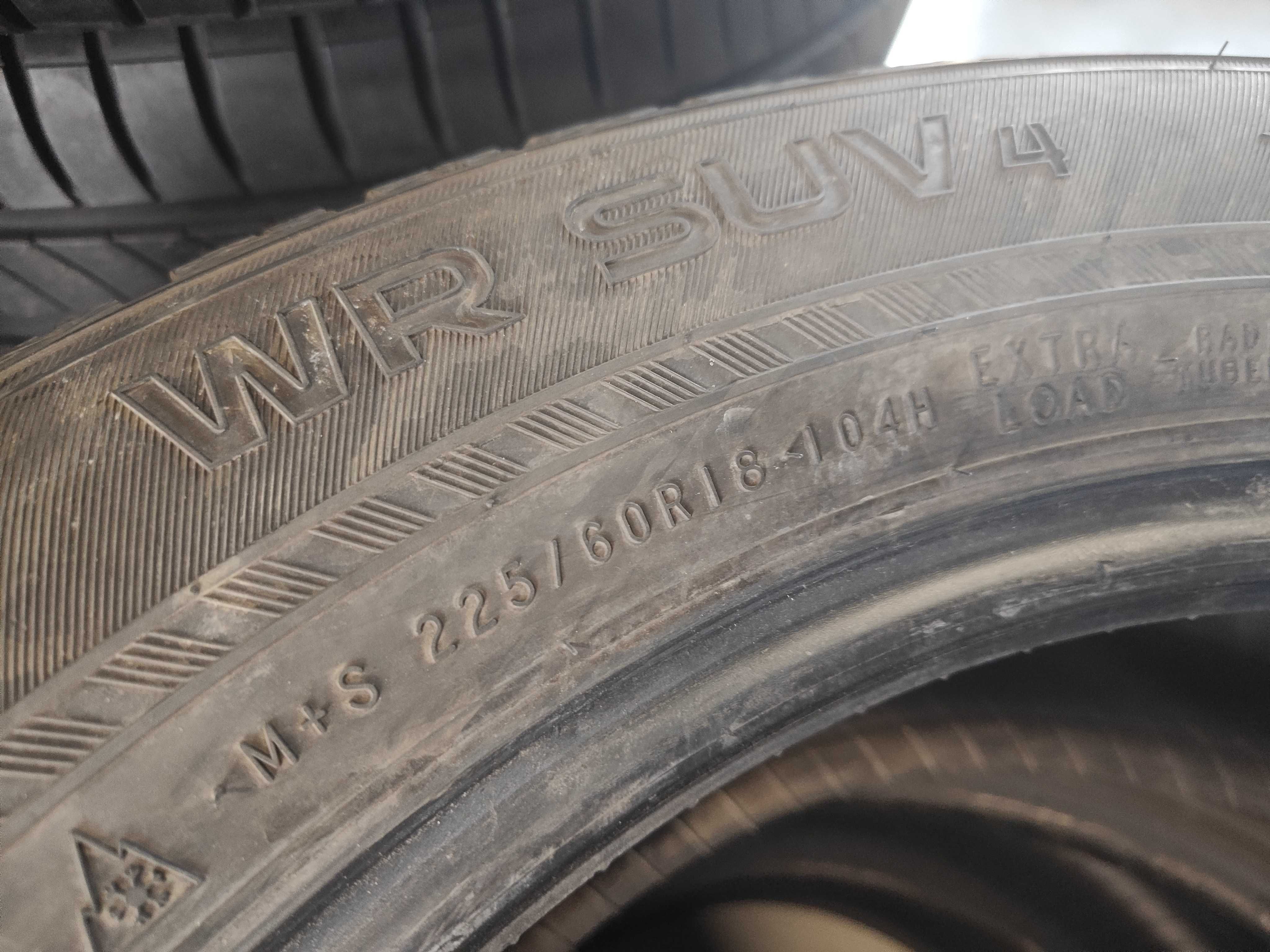 4бр.зимни гуми 225/60/18 Nokian
