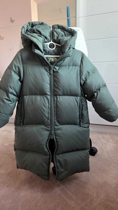 Детско ЕСТЕСТВЕН Пух яке ZARA 6г.