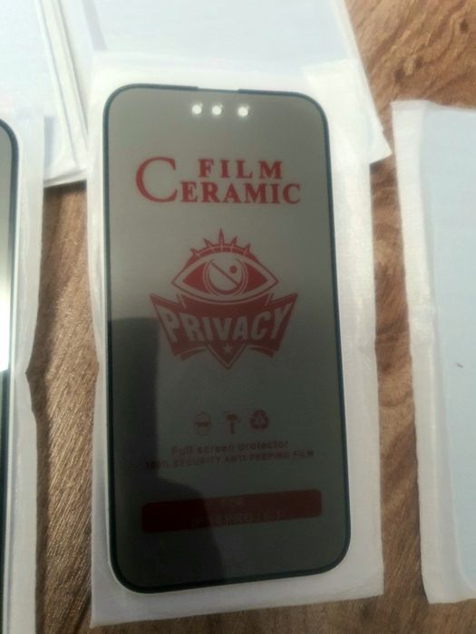 Folie Privacy Ceramica Iphone 14/14 Pro/14 Pro Max/14 Plus
