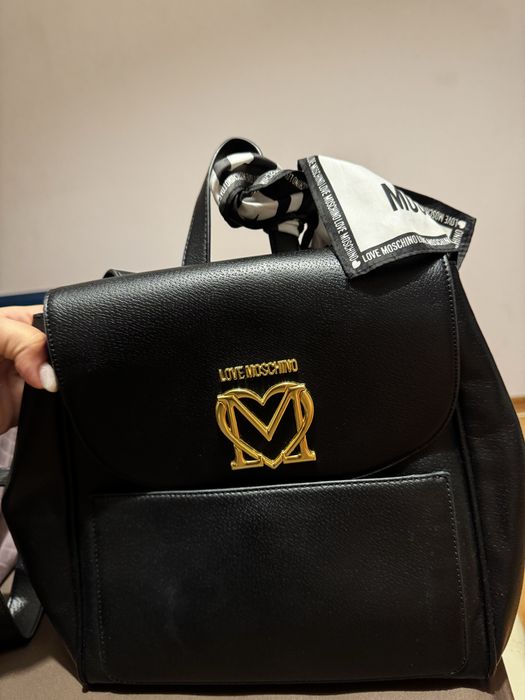 Rucsac Love Moscino geanta neagra