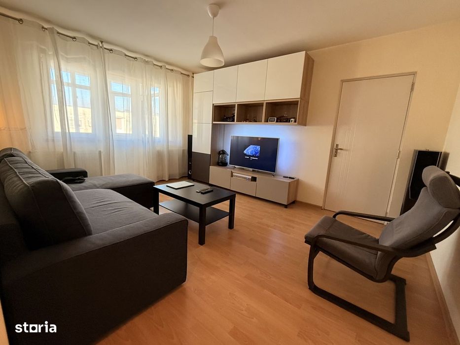 Apt 2 Camere Renovat Complet Mobilat Centrala