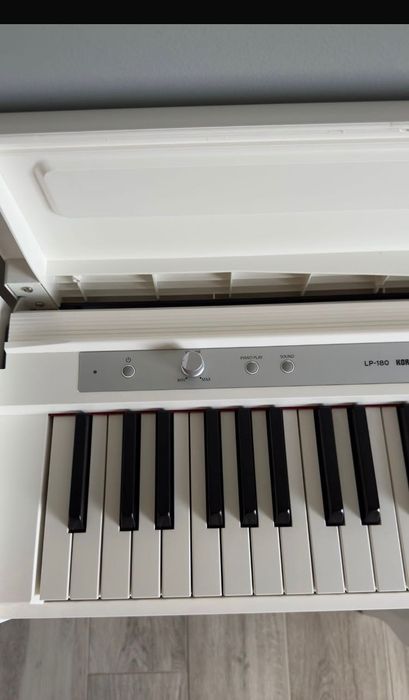 Pian Korg LP-180 Alb+scaun bonus