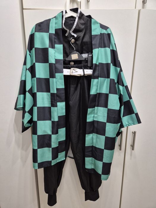 Costum Tanjiro Demon Slayer bun 12-13 ani Comic Con