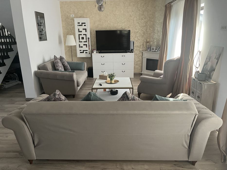 Set canapea 3+2+1 impecabila