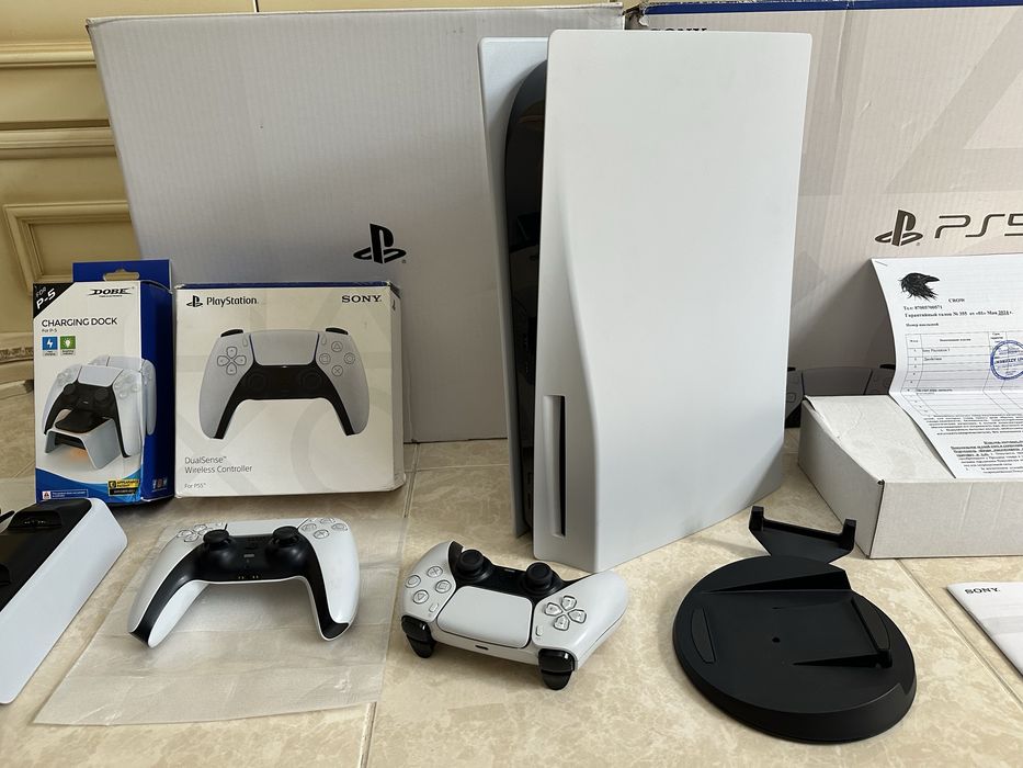 PlayStation 5 1TB 2 DualSense UFC4 GTA МК11 Игровая Приставка Ps Пс Рc