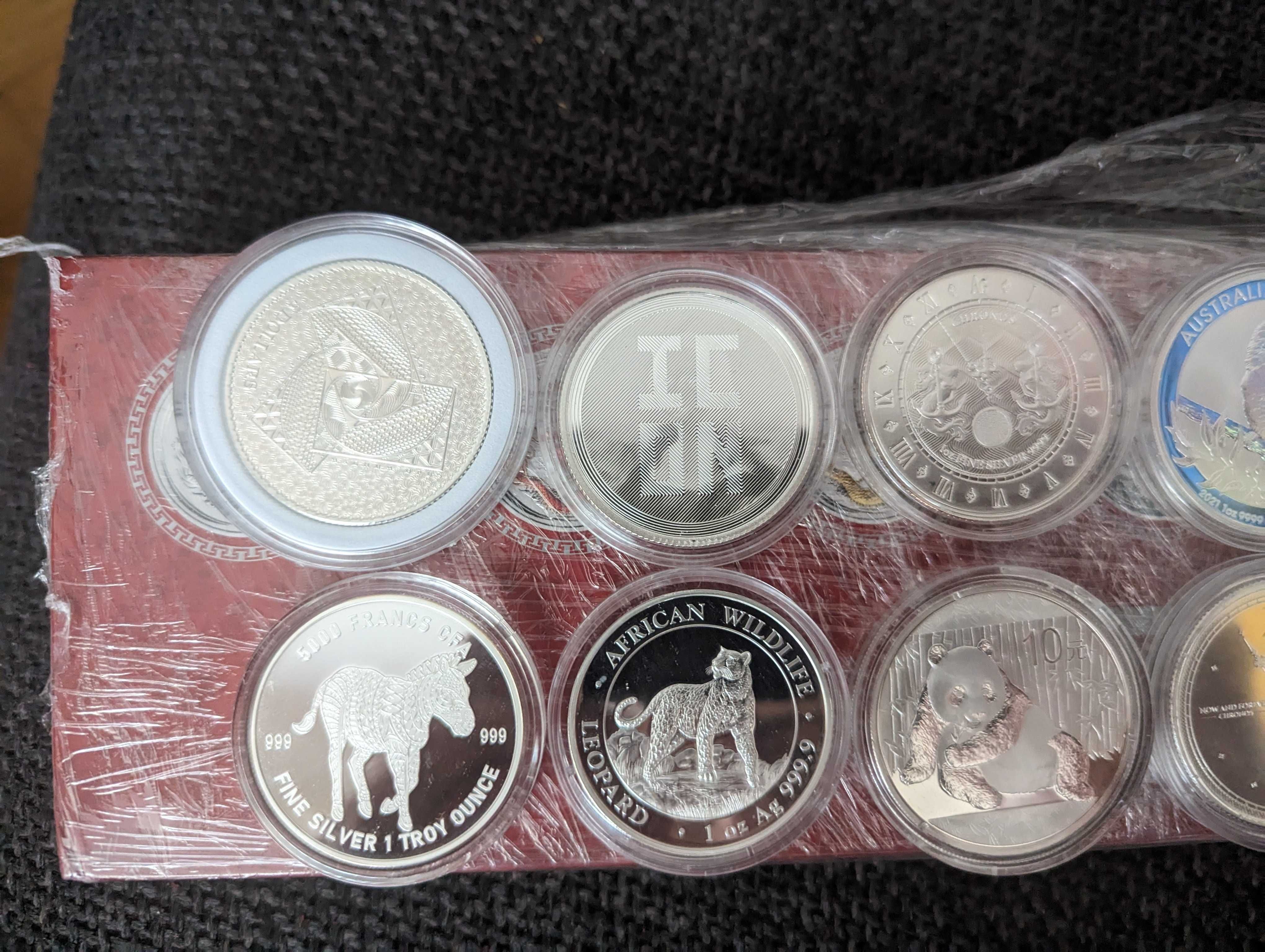 Инвестиционни сребърни монети от 1oz, лимитирани тиражи