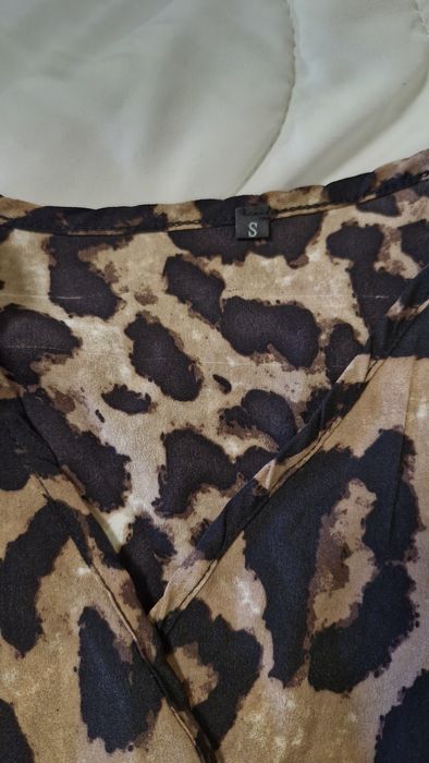 Дамска рокля с леопардов принт