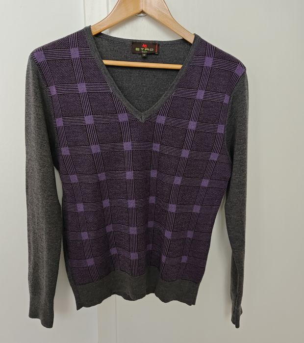 Vând pulover Etro Milano 100% merino wool