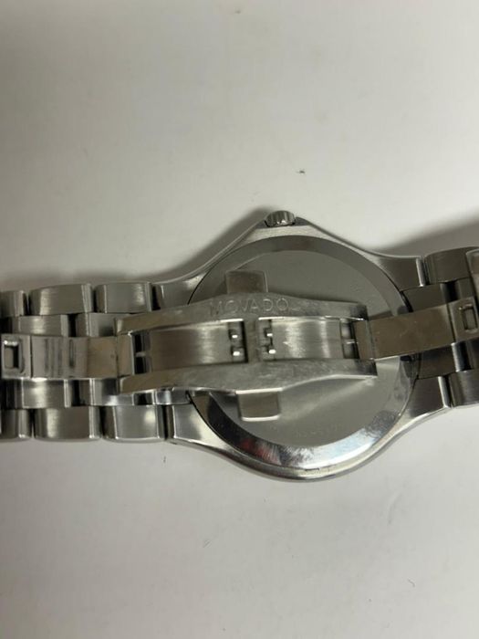 Ceas de Barbati MOVADO cadran din otel 40m 606002 -D-