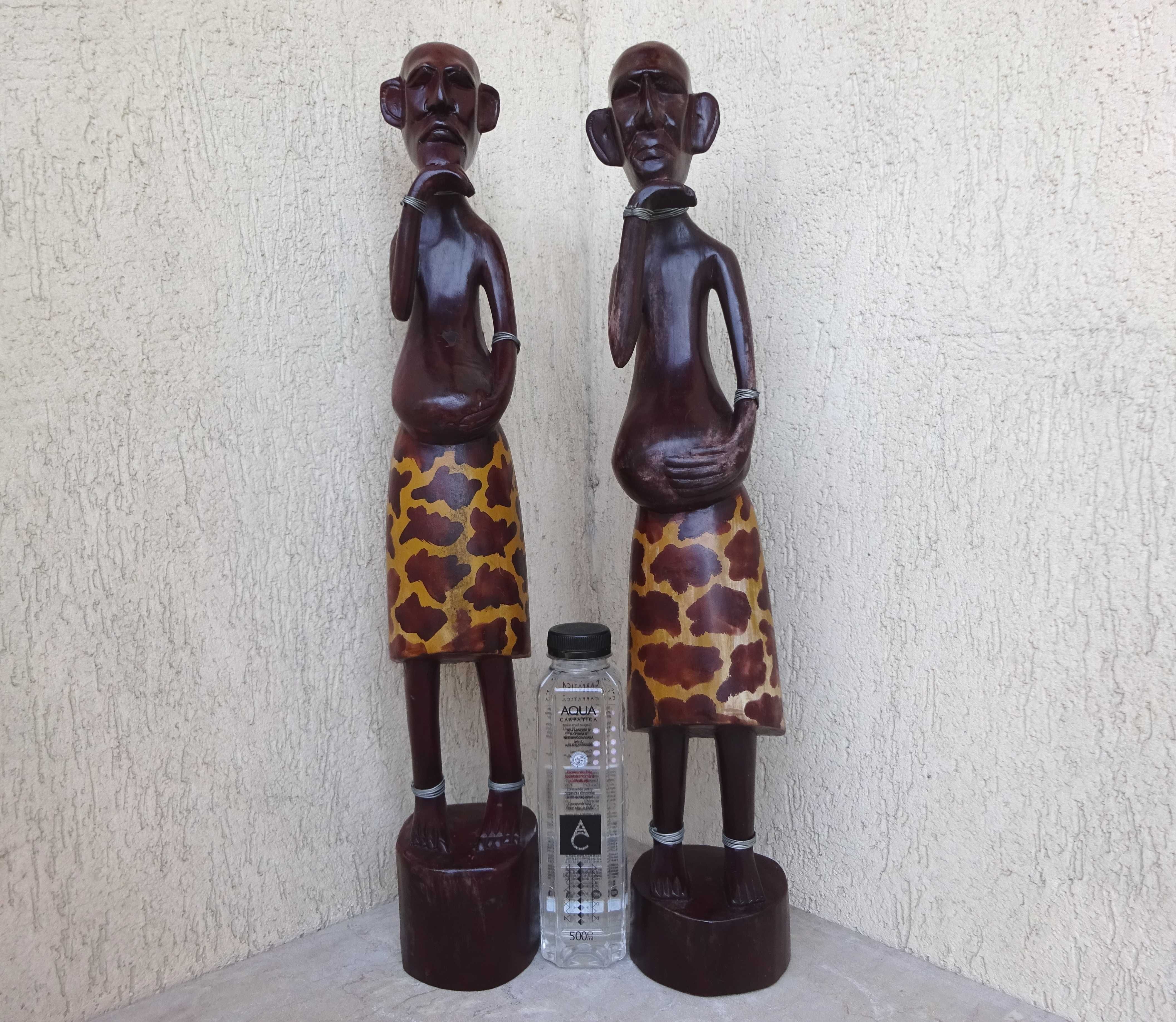 Statuete tribale Africane vechi Deosebite| Lemn exotic sculptat