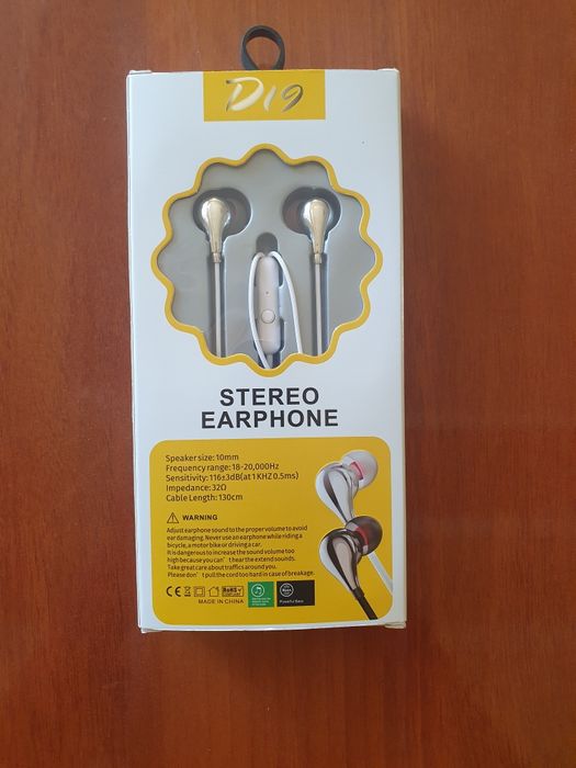 Yangi D19 Stereo Naushnik – Tiniq ovoz, zamonaviy dizayn!