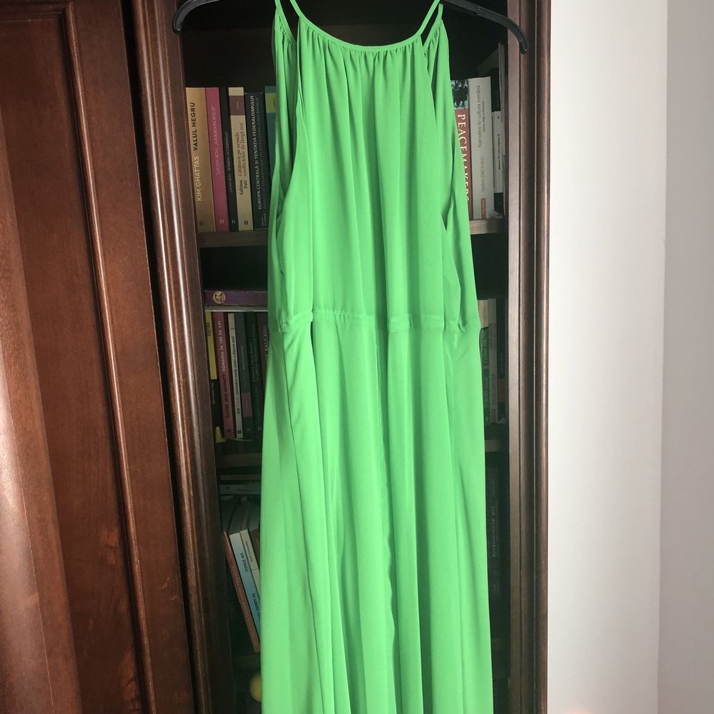 Rochie verde S Mango Noua!