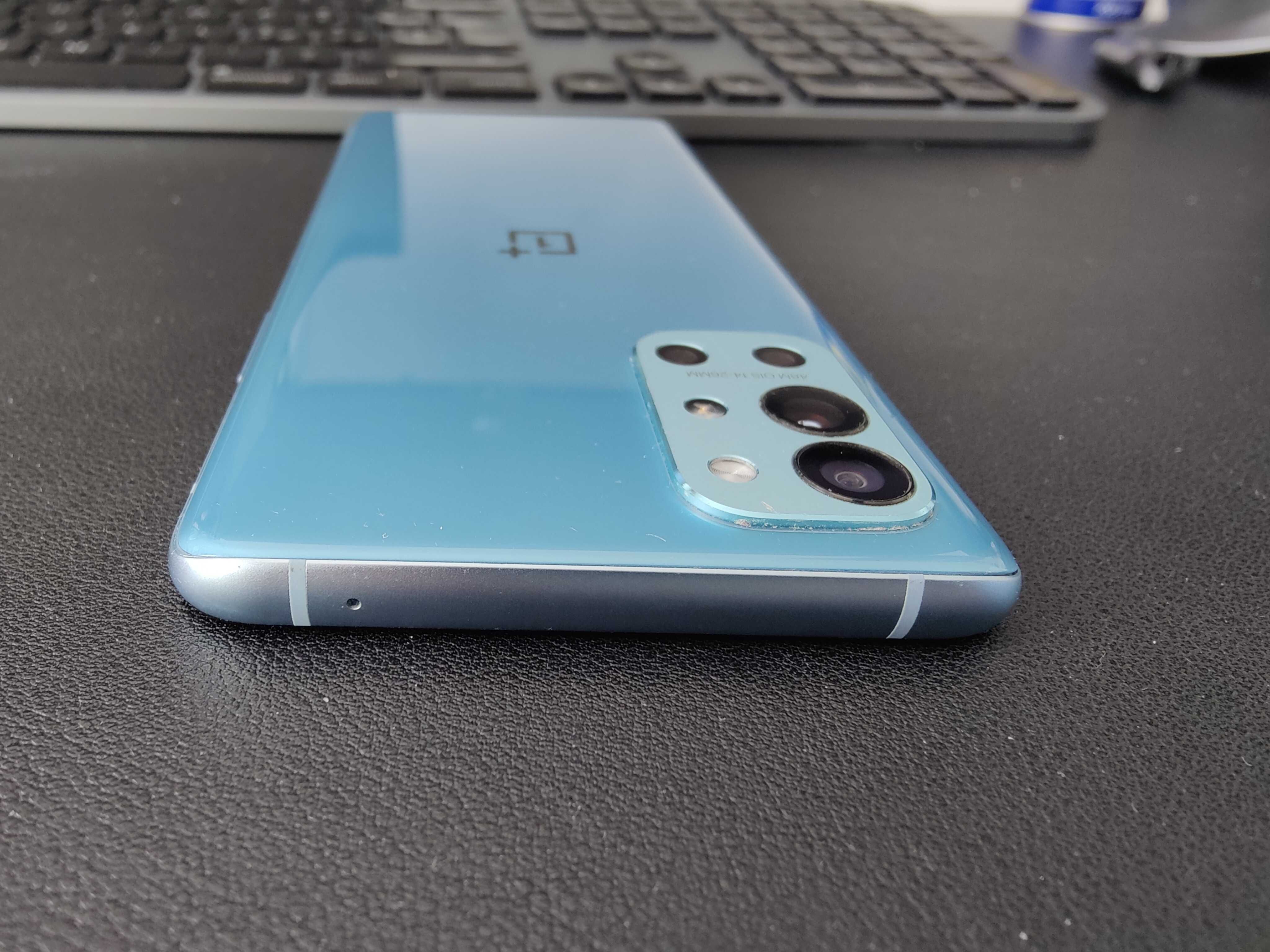 OnePlus 9R android 14 128GB 5G Albastru Blue 8GB RAM garantie 1 an