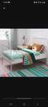 IKEA MINNEN Cadru pat extensibil copii + somiera + saltea