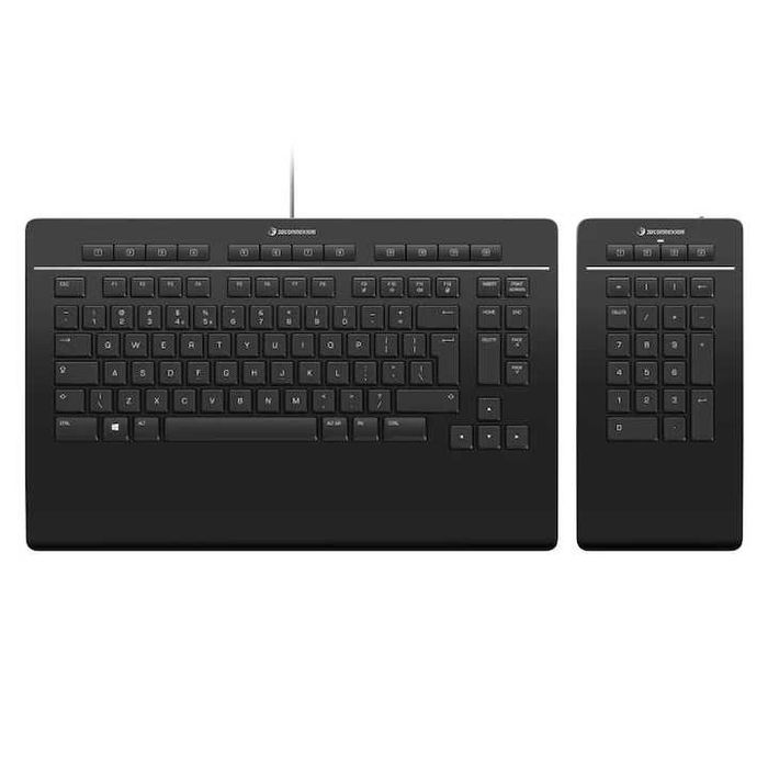 Tastatura noua, 3Dconnexion, Negru