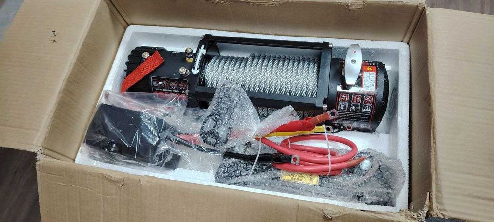 Установка лебедки на автомобиль.