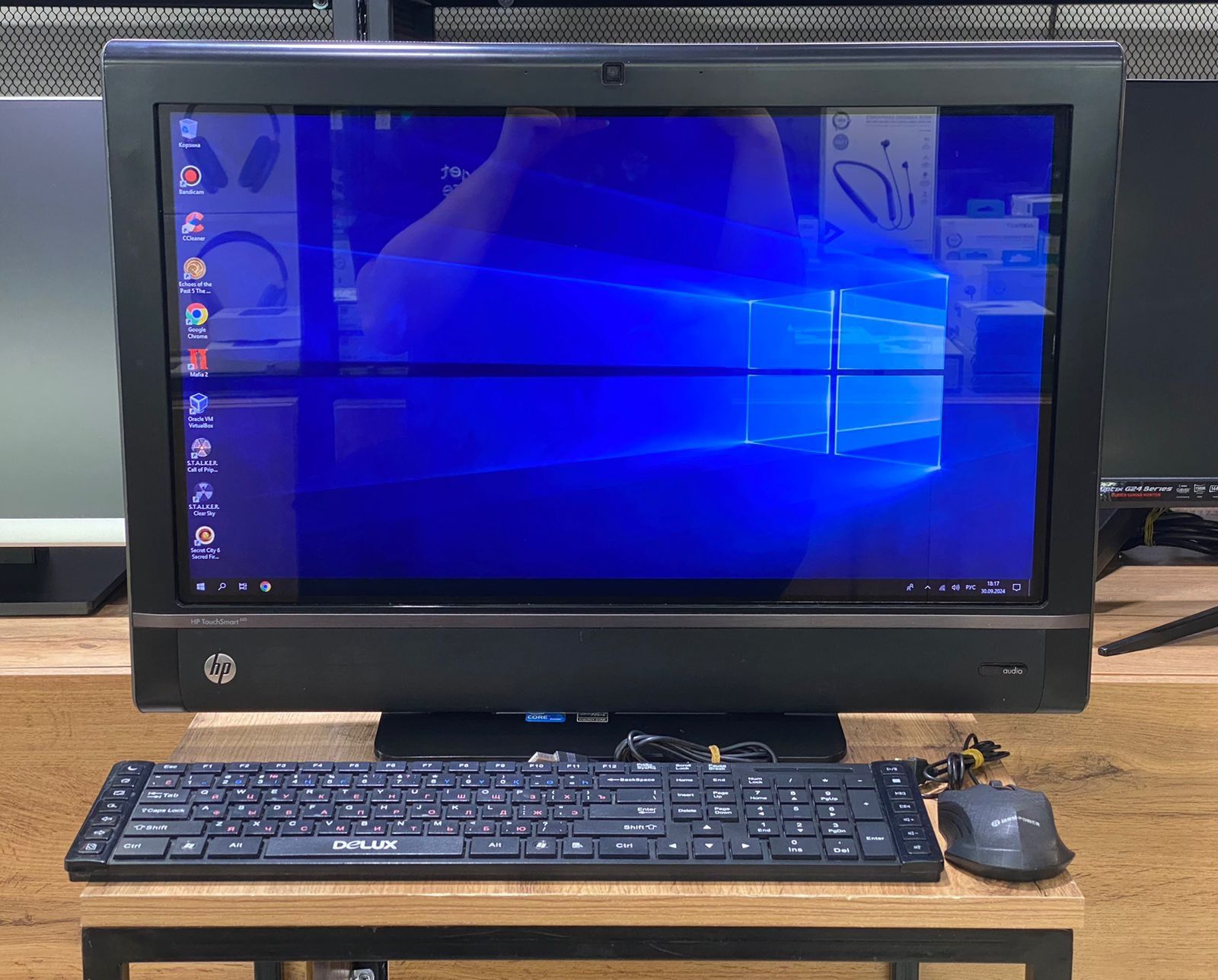 Моноблок HP Intel core i5-CPU/6GB/SSD128GB, 8951/A10