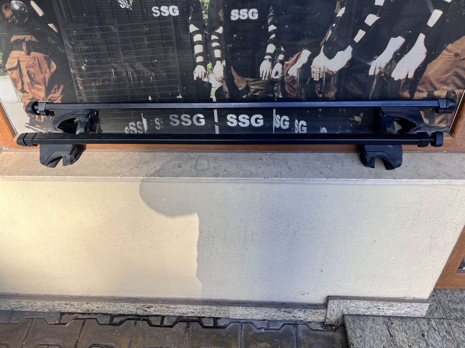 Bare  transversale Thule originale Skoda VW  Ford Opel 120cm