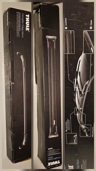 Thule WingBar Edge Black 9585B напречни греди Оставия 3