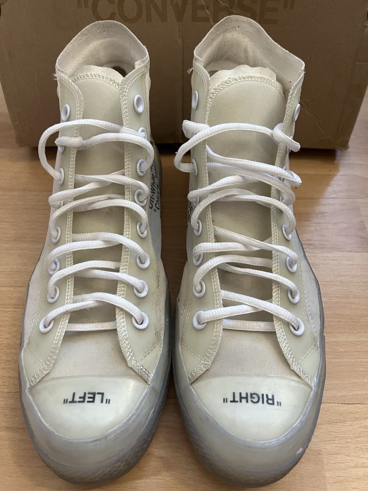 Converse Off White( Jordan Nike Vlone Bape Lv Yeezy Balenciaga Evisu )