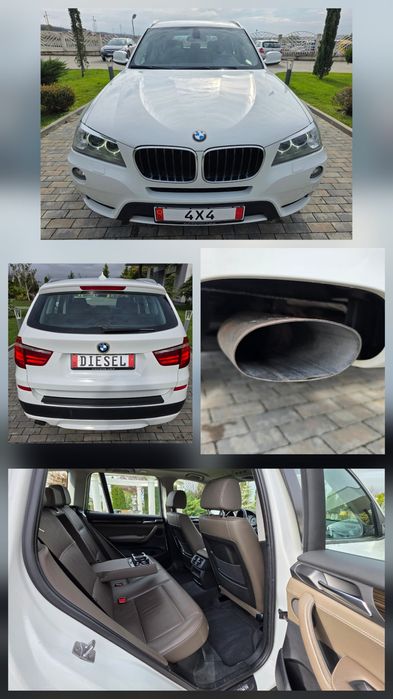 BMW X3 # F25 # 2.0 Diesel 184cp # Xdrive (4x4) # Navi mare # BiXenon
