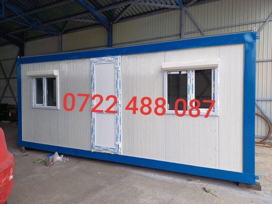 Container modular birou, locuinta, vestiar, spatiu comercial  7 x 2.40