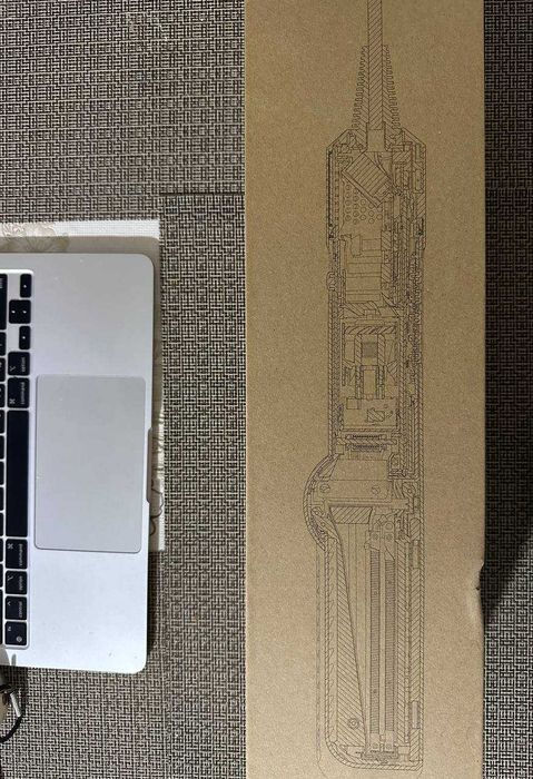 Dyson HT01 Airstrait Prussian Blue