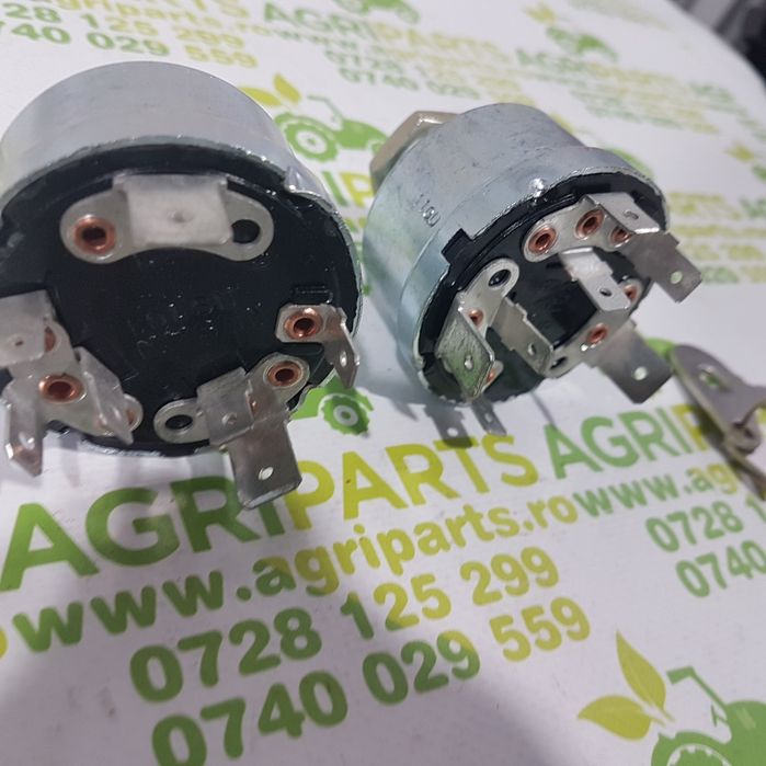 Contact cu 2 chei tractor Massey Ferguson, Case,Landini, Valtra, JCB