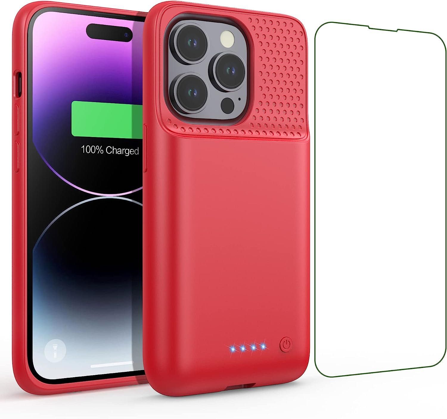Калъф с батерия за iPhone 13 pro max 5 цвята