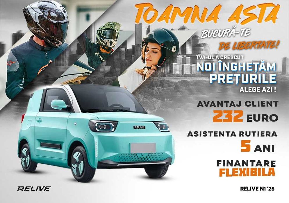 Masina electrica RELIVE N1 '25