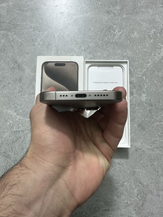 iPhone 15 Pro 128GB Natural Titanium