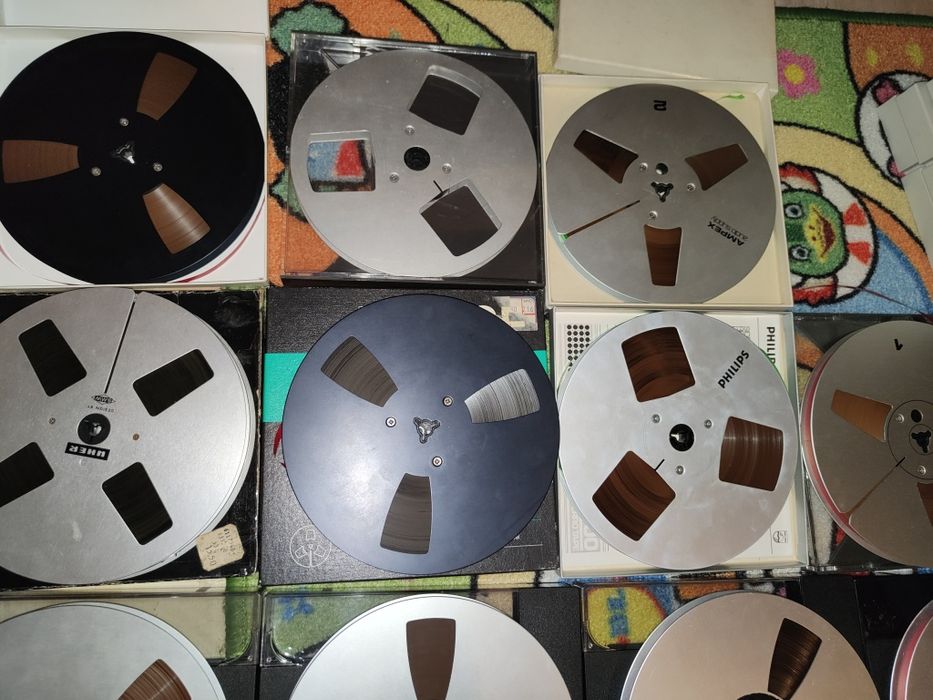 Vând Benzi de Magnetofon Metalice Aluminiu