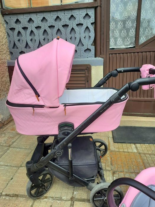 Розова детска количка Baby merc