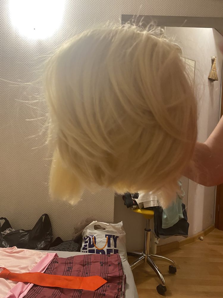 Hiyoko sayonji danganronpa cosplay с перука