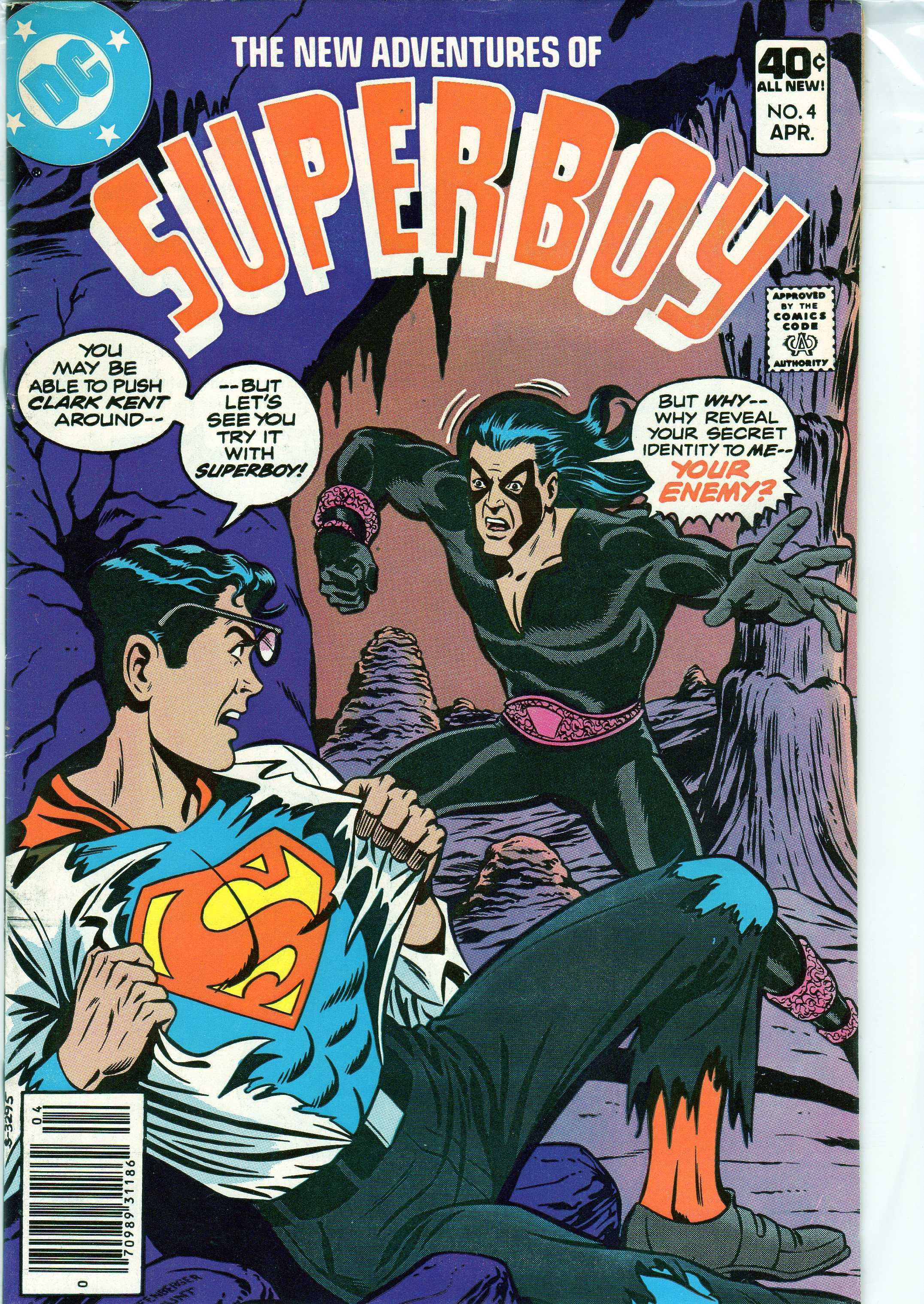 The New Adventures of Superboy #4 DC Comics 1980 - benzi desenate