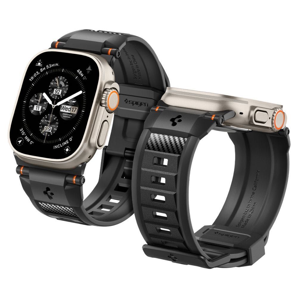 Хибридна каишка Spigen Rugged Ultra Band за Apple Watch 49/45/ 44/42мм