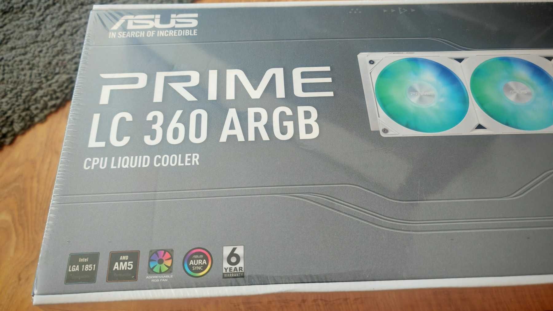 НОВО ! Водно охлаждане  ASUS PRIME LC 360 ARGB