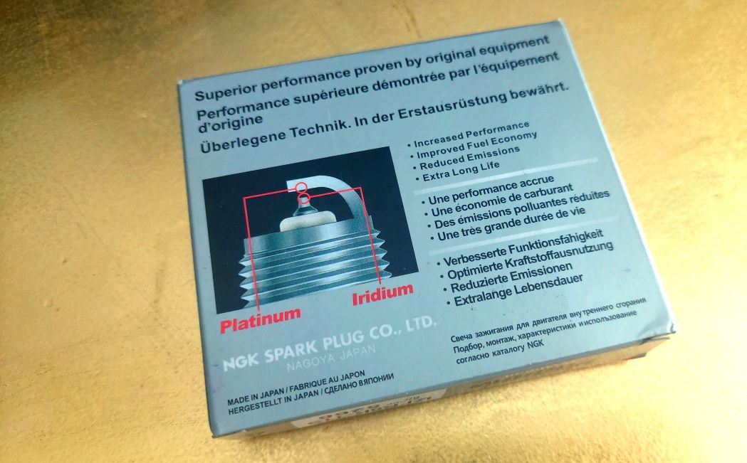 Ngk iridium запалителни свещи