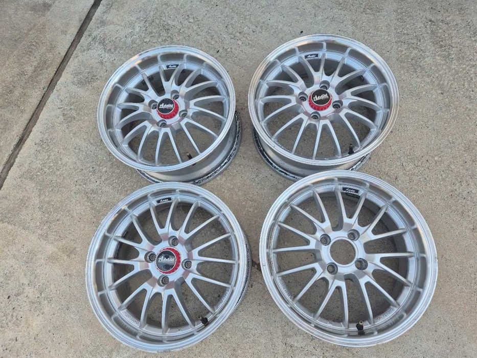 Продавам джанти 4х100, Advanti Racing, 15 цола, 6.5J, et38