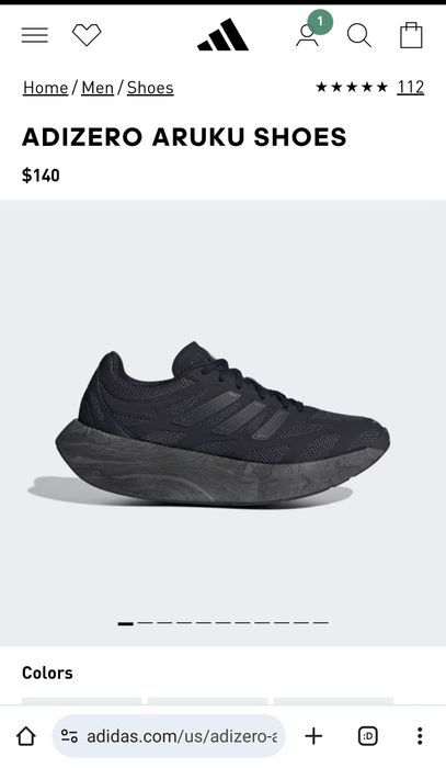 Распродажа! Оригинал кроссовки Adidas Adizero Aruku из USA